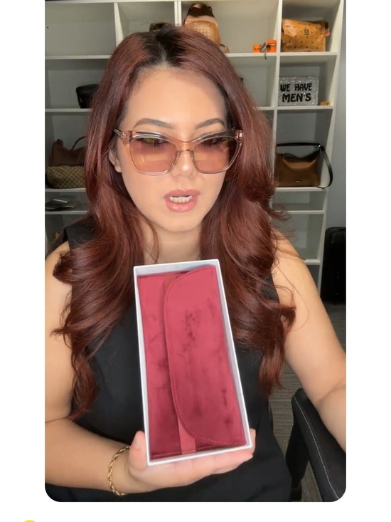 NWT Marciano Guess GM0805 Crystal Temple Sunglasses Champagne Gradient main image 4